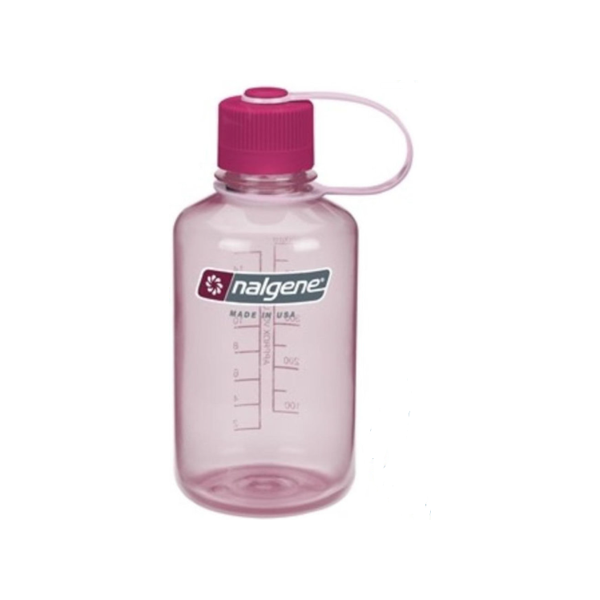 Nalgene 經典窄口水壺 - Narrow Mouth 透明淡粉紅 (500mL)