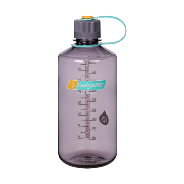 Nalgene 經典窄口水壺 - Narrow Mouth 透明淡灰 (1000mL)