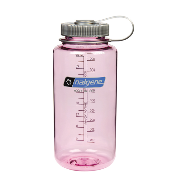 Nalgene 經典寛口水壺 - Wide Mouth 烟粉色 (1000mL)