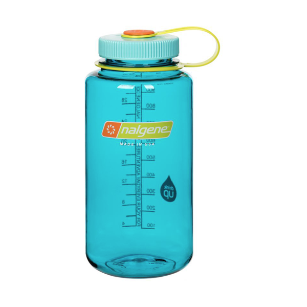 Nalgene 經典寛口水壺 - Wide Mouth 蔚藍色 (1000mL)