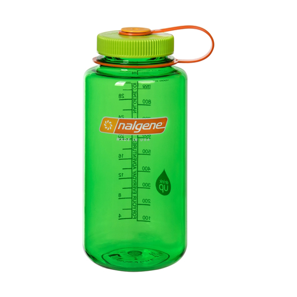 Nalgene 經典寛口水壺 - Wide Mouth 翠綠色 (1000mL)