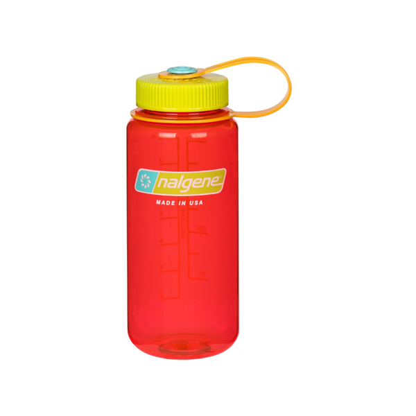 Nalgene 經典寛口水壺 - Wide Mouth 石榴紅 (500mL)
