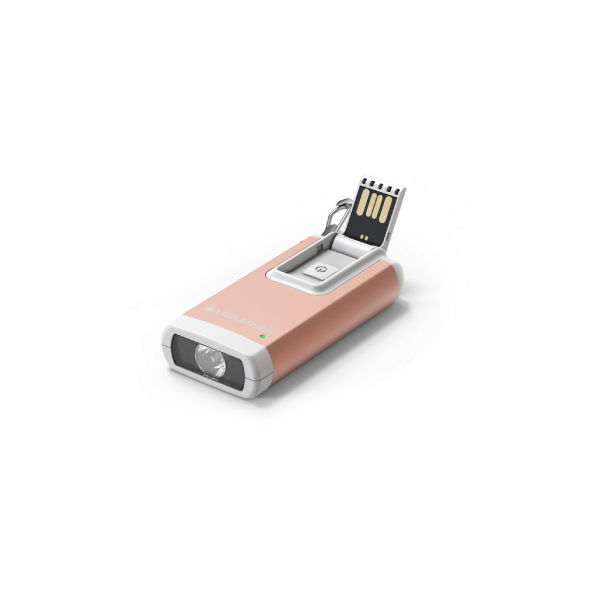 Ledlenser EDC 充電迷你匙扣燈 - K6R 玫瑰金