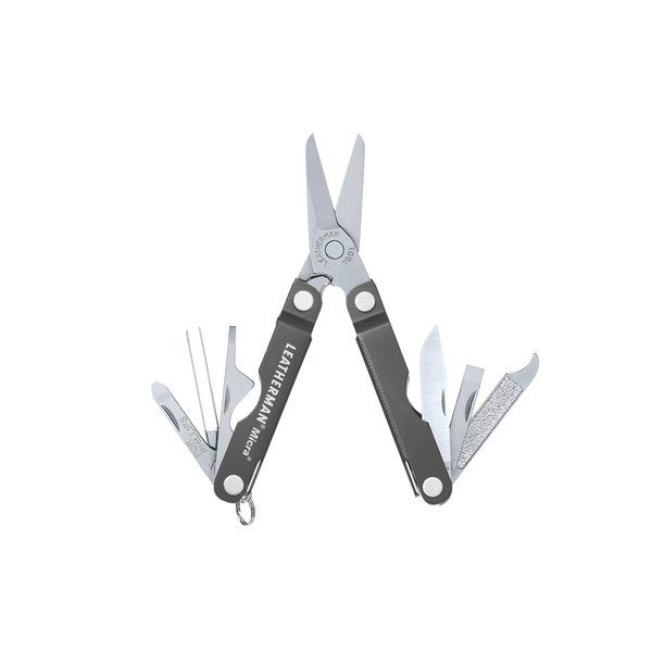 Leatherman 折叠多用途工具 - MICRA 灰色