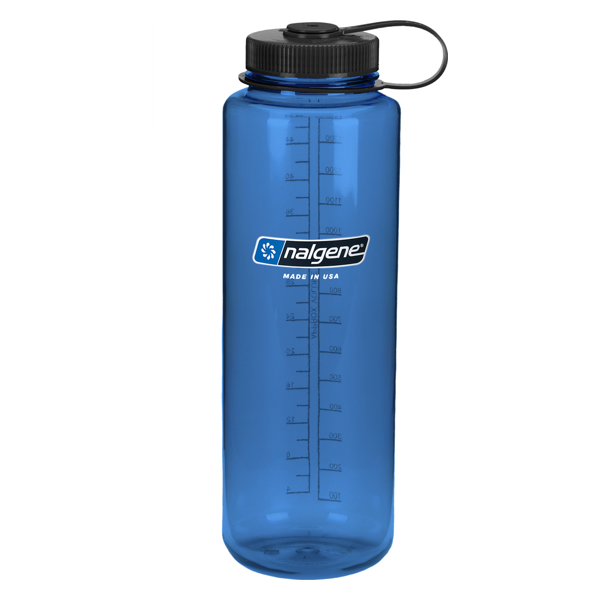 Nalgene 經典寛口水壺 - Wide Mouth 藍色 (1500mL)