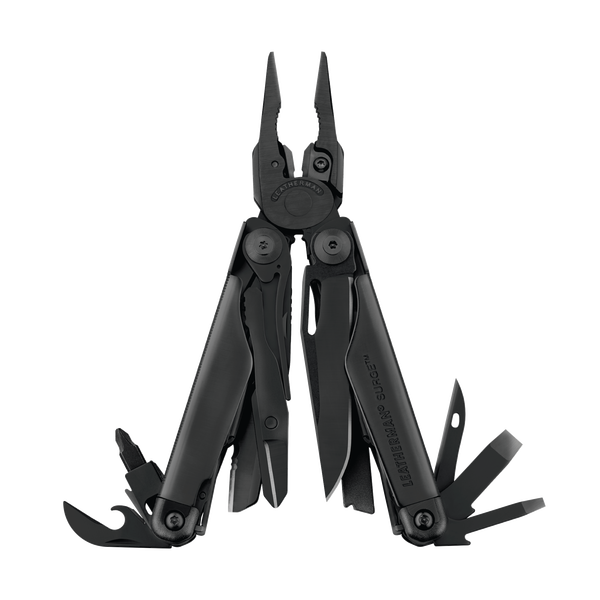 Leatherman 折叠多用途工具 - SURGE 黑色(重型)