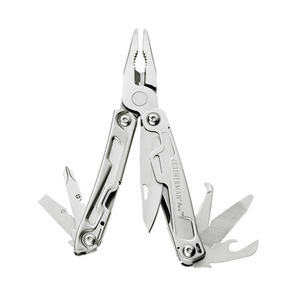 Leatherman 折叠多用途工具 - REV 銀色
