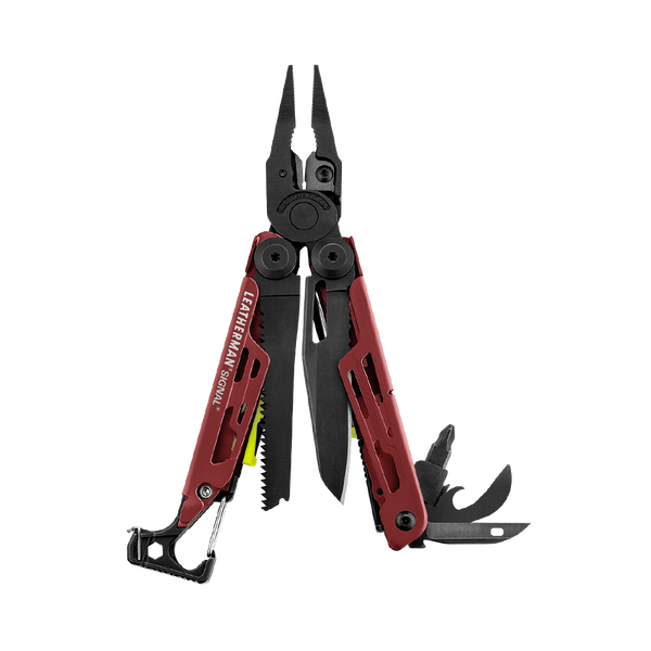 Leatherman 折叠多用途工具 - SIGNAL 赤紅色 (戶外活動)