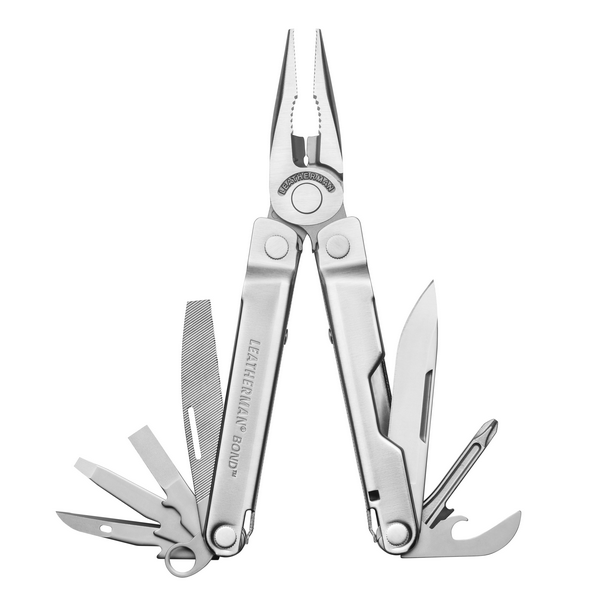 Leatherman 折叠多用途工具 - BOND 銀色