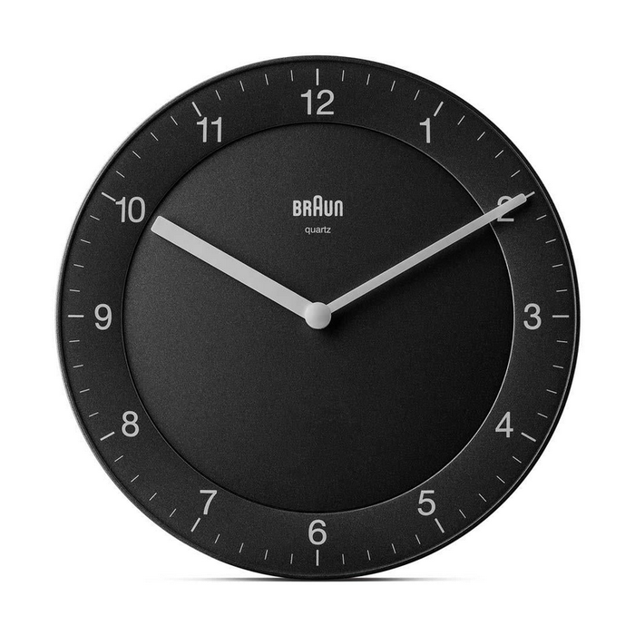 Braun 掛牆鐘 - BC06 黑色