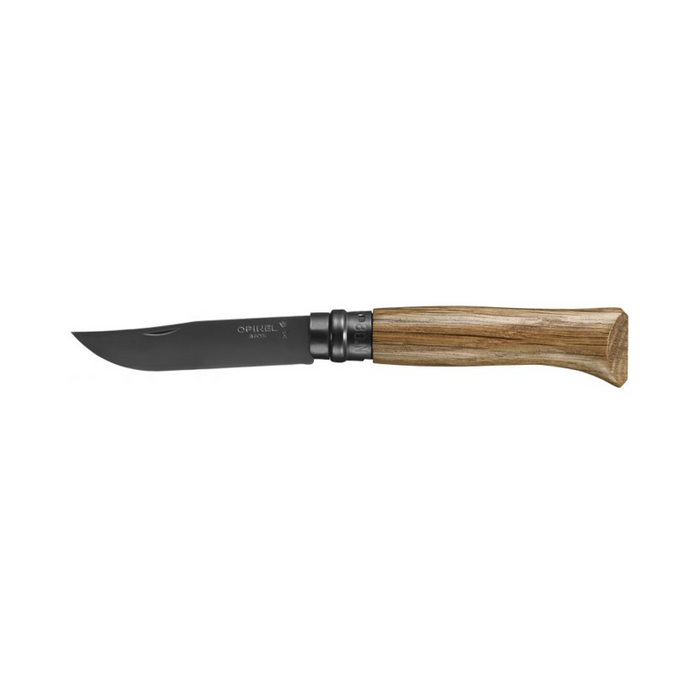 Opinel Tradition Luxury Folding Knife - N08 Oak (Black Edition)