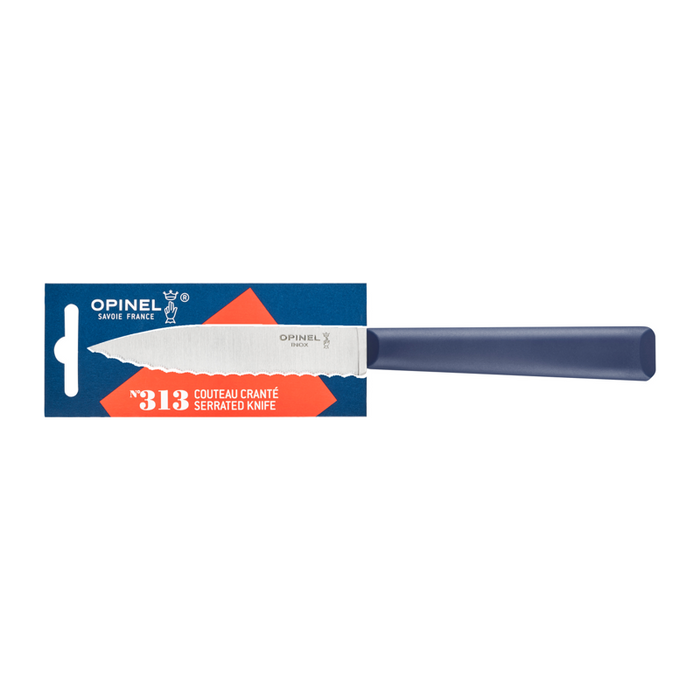 Opinel Kitchen Serrated Knife - Essentiels N313 Blue