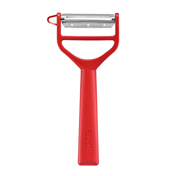 Opinel Kitchen Collection - T-Duo Polymer Peeler In Red