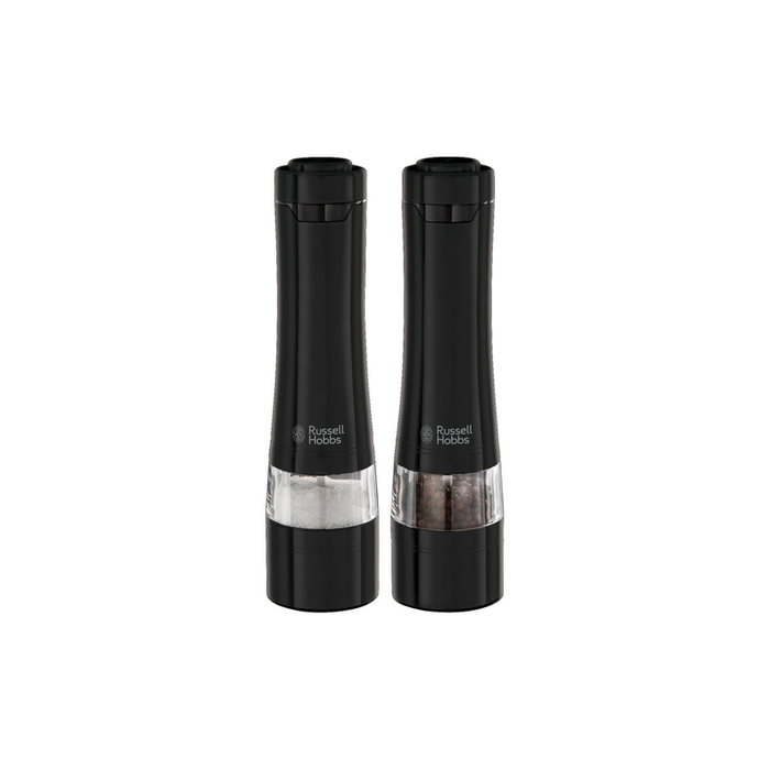 Russell Hobbs Salt & Pepper Grinder Set - Stainless Steel 28010 Black