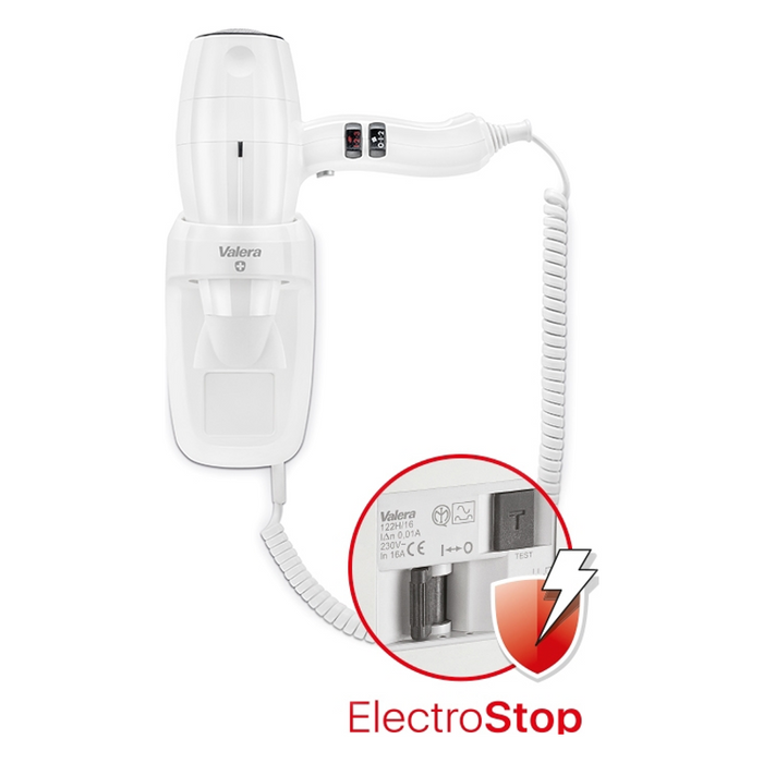 Valera Hospitality 掛牆式電風筒 - Silent Jet Protect 1200 白色