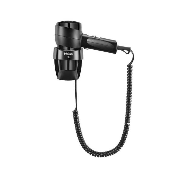 Valera Hospitality Wall-Mounted Hairdryer - Action Super Plus 1800 All Black