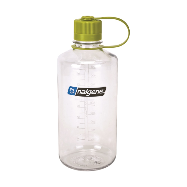 Nalgene Water Bottle - Narrow Mouth Clear (1000mL)