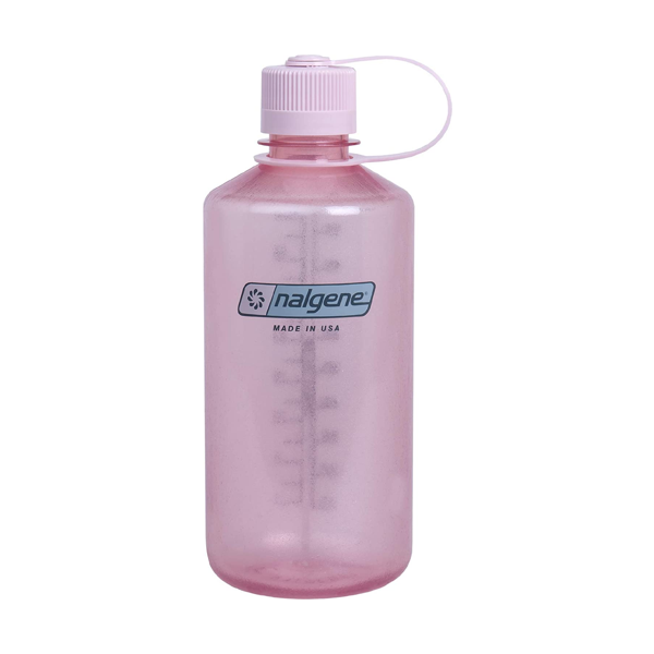 Nalgene Water Bottle - Narrow Mouth Fire Pink (1000mL)