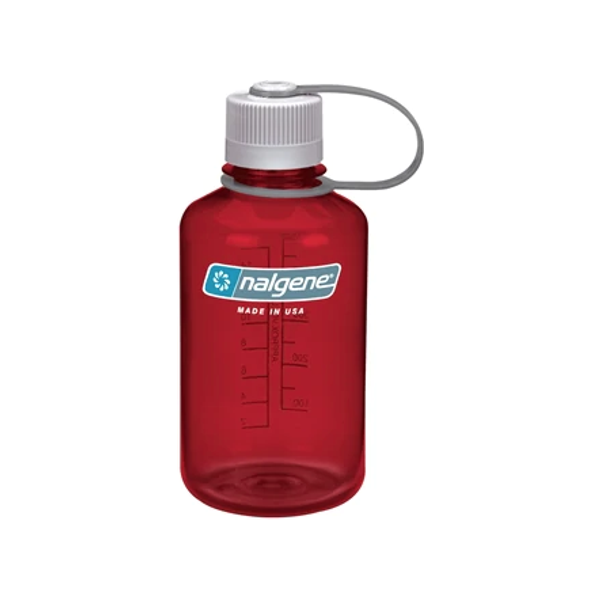 Nalgene Water Bottle - Narrow Mouth Outdoor Red (500mL)