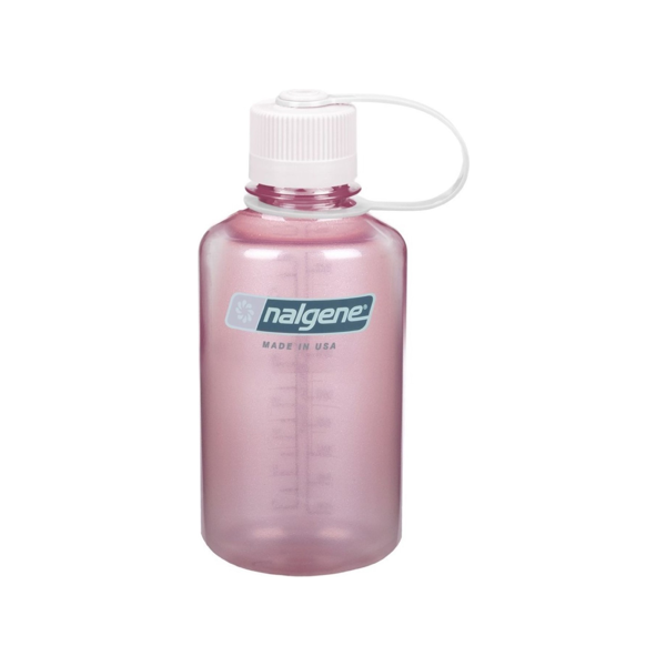 Nalgene Water Bottle - Narrow Mouth Fire Pink (500mL)