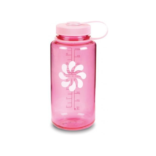 Nalgene Water Bottle - Wide Mouth Pink (500mL)