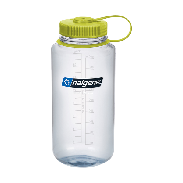 Nalgene Water Bottle - Wide Mouth Clear (1000mL)