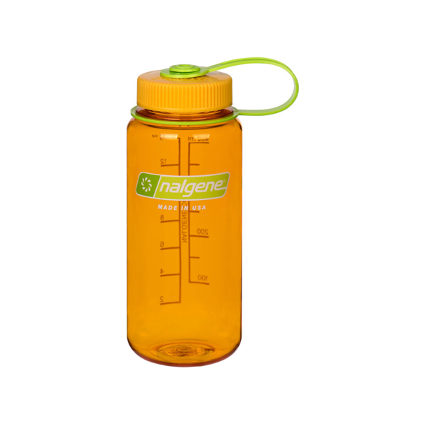 Nalgene Water Bottle - Wide Mouth Clementine (500mL)