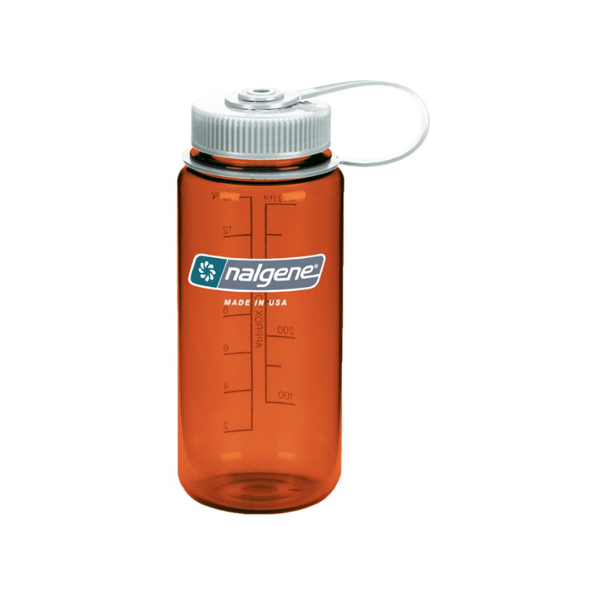Nalgene Water Bottle - Wide Mouth Rustic Orange (500mL)