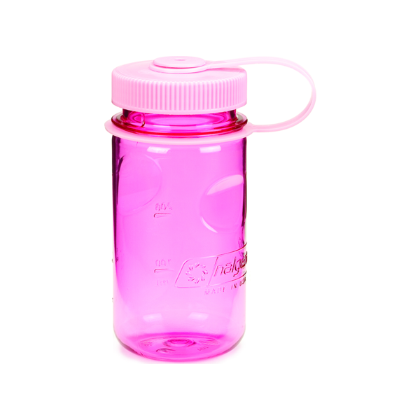 Nalgene Water Bottle - Kids Wide Mouth Pink (350mL)