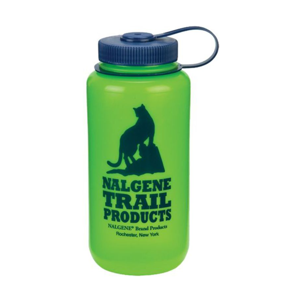 Nalgene Water Bottle - Wide Mouth HDPE Green (1000mL)