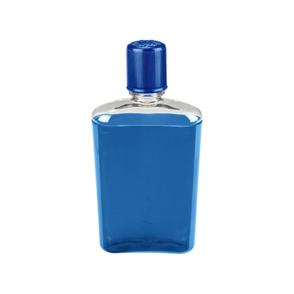 Nalgene 窄身水壺 - Flask 透明藍 (300mL)