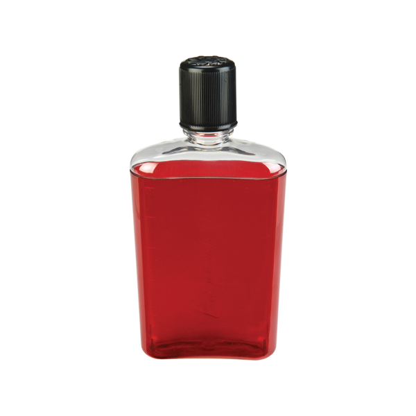 Nalgene Water Bottle - Flask Clear Red (300mL)