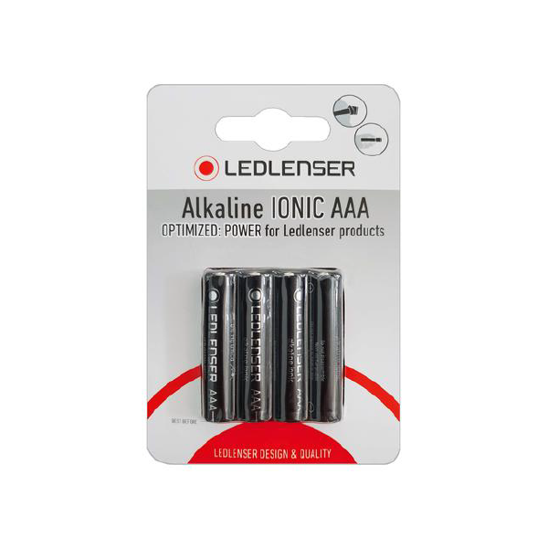 Ledlenser 鹼性乾電池 - AAAx4