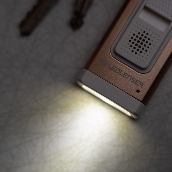 Ledlenser EDC Keychain Light - K6R.Safety Rose Gold