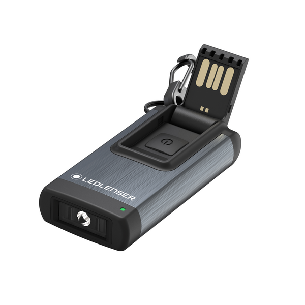 Ledlenser EDC Keychain Light - K4R.4GB Gray (With 4GB memory)