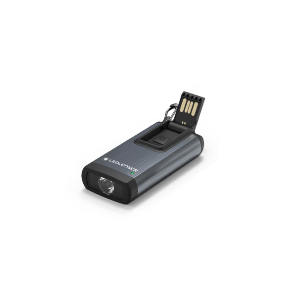Ledlenser EDC Keychain Light - K6R.4GB Gray (With 4GB memory)