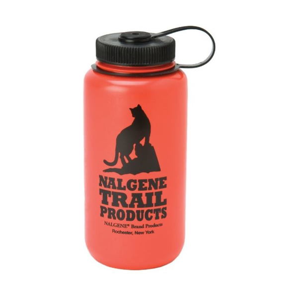 Nalgene Water Bottle - Wide Mouth HDPE Red (1000mL)