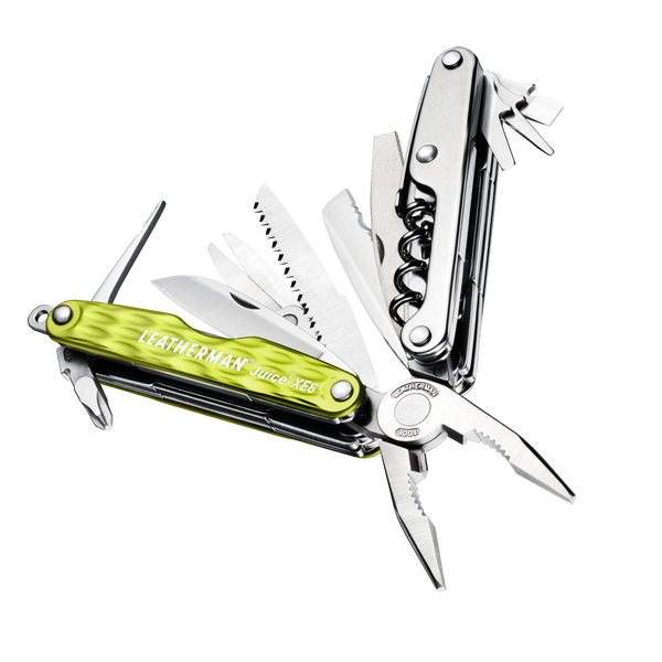 Leatherman 折叠多用途工具 - JUICE XE6 綠色 (帶開瓶器)