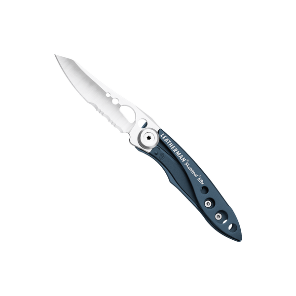 Leatherman Folding-Knife Multi-Tool - SKELETOOL KBX Blue