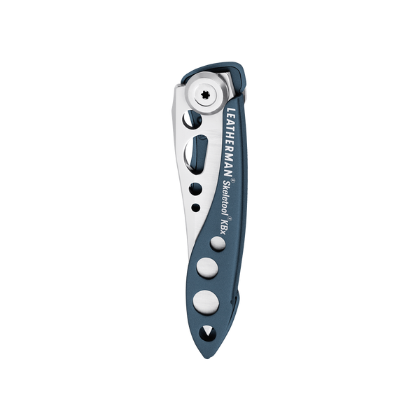 Leatherman Folding-Knife Multi-Tool - SKELETOOL KBX Blue