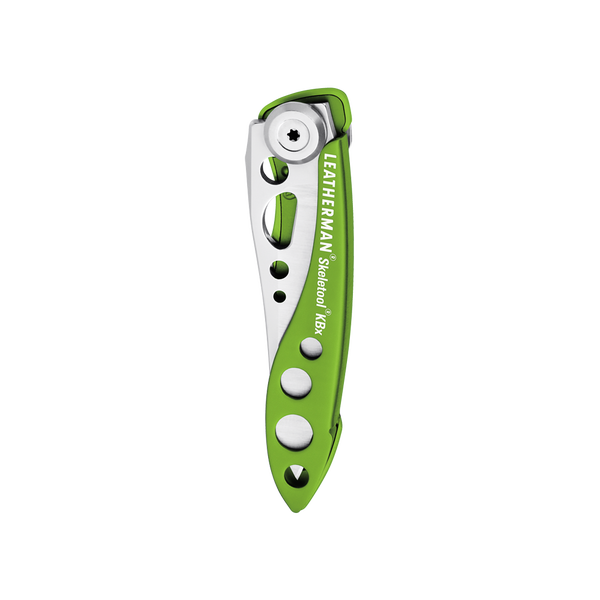 Leatherman Folding-Knife Multi-Tool - SKELETOOL KBX Green