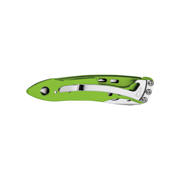 Leatherman Folding-Knife Multi-Tool - SKELETOOL KBX Green