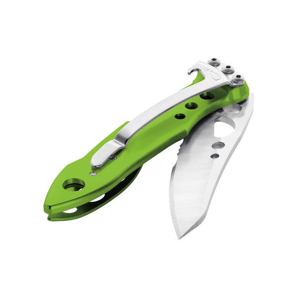 Leatherman Folding-Knife Multi-Tool - SKELETOOL KBX Green