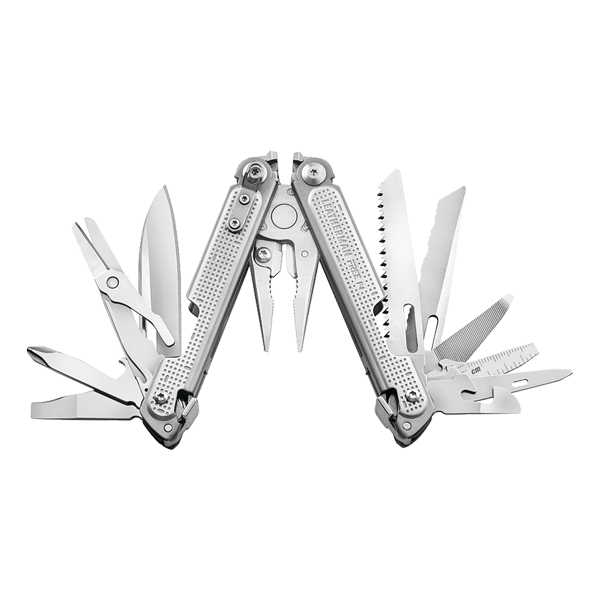 Leatherman 折叠多用途工具 - FREE P4 銀色 (單手操作所有功能)