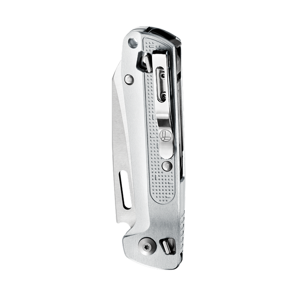 Leatherman Folding-Knife Multi-Tool - FREE K4x Silver (One-Hand Operated)