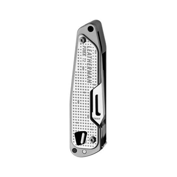 Leatherman Pocket Multi-Tool - FREE T2 Silver (One-Hand Operated)