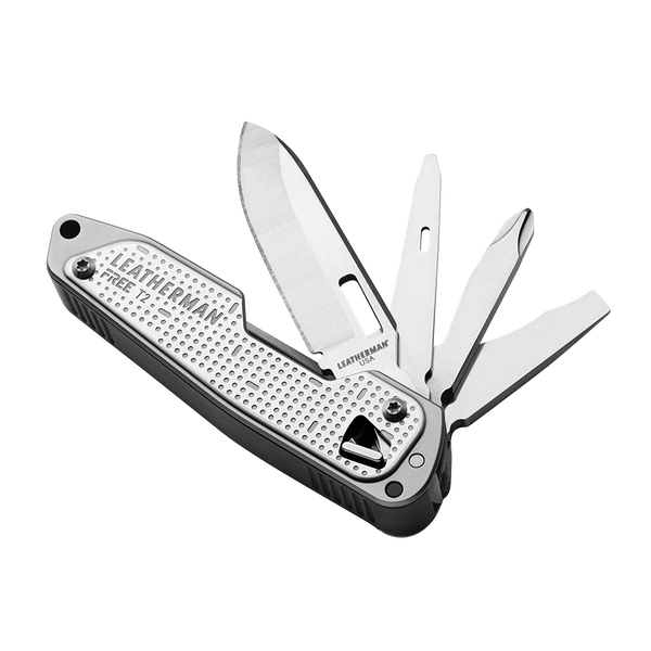 Leatherman 折叠多用途工具 - FREE T2 銀色 (單手操作所有功能)