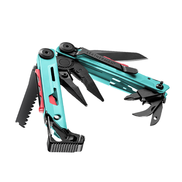 Leatherman Pliers Multi-Tool - SIGNAL Aqua (For Outdoor)