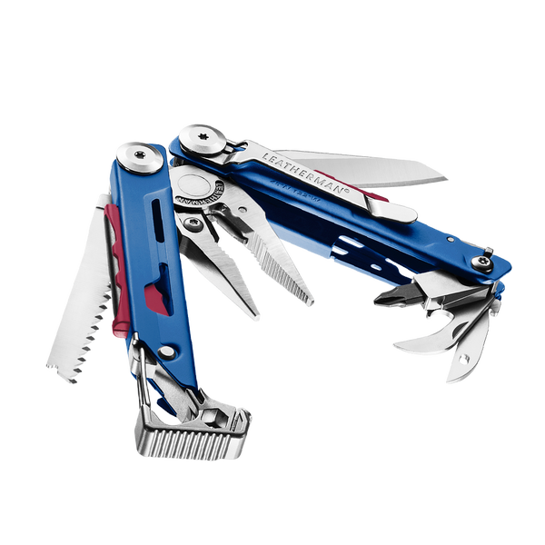 Leatherman 折叠多用途工具 - SIGNAL 藍色 (戶外活動)