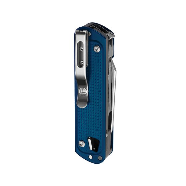 Leatherman Pocket Multi-Tool - FREE T4 Navy (One-Hand Operated)